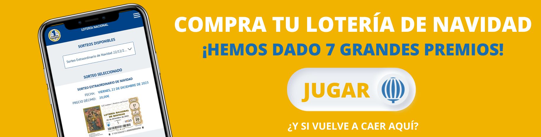 Comprar Loter�a de Navidad 2026 Online Segura